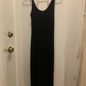 Sleeveless Maxi Dress color Black